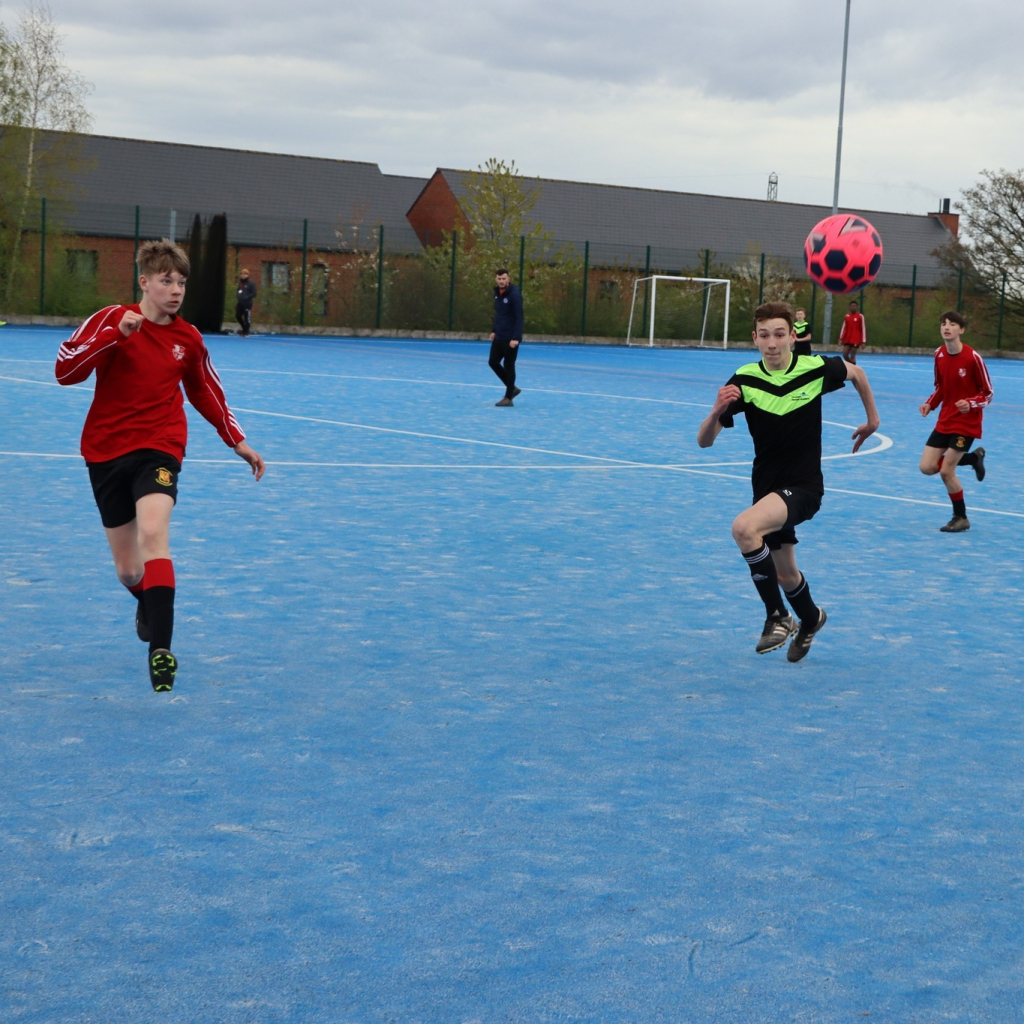 year 9 football players