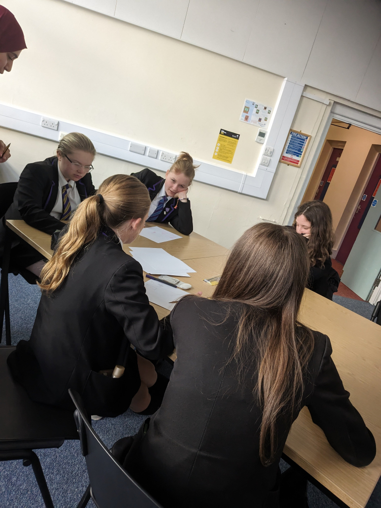 students at keele maths event