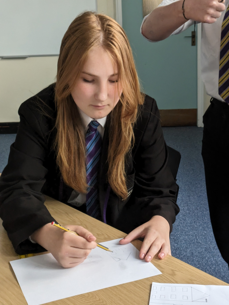 students at keele maths event