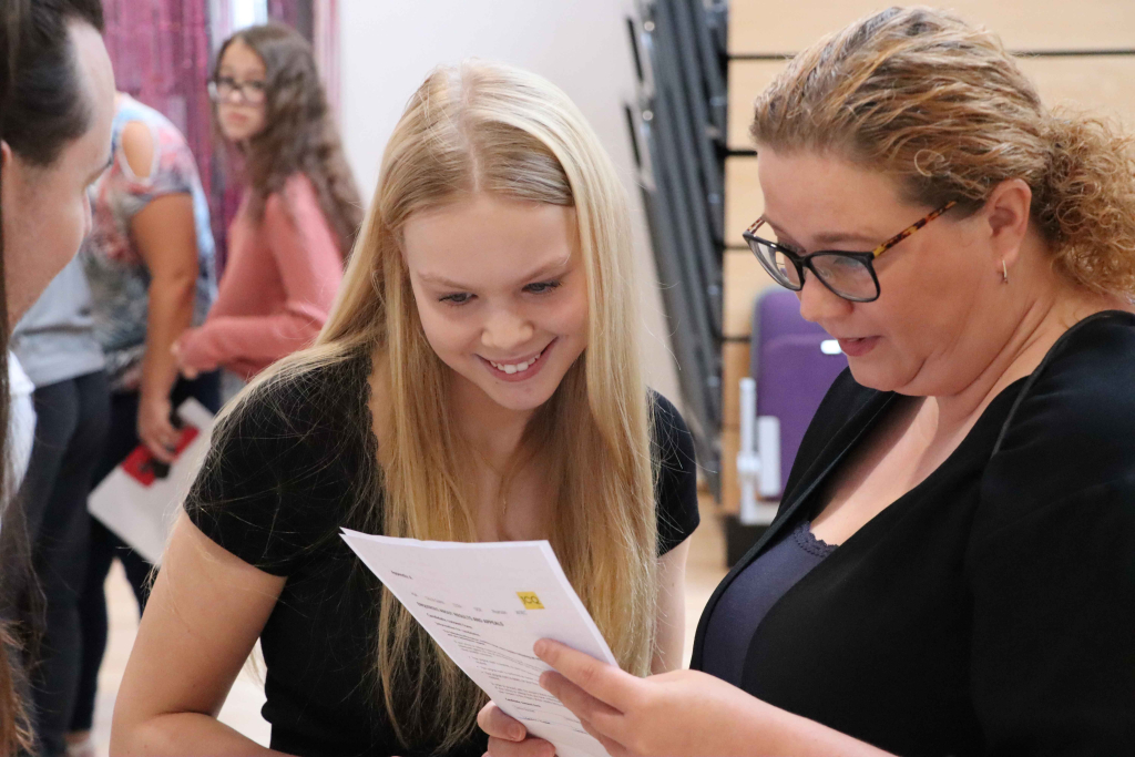 students celebrate gcses