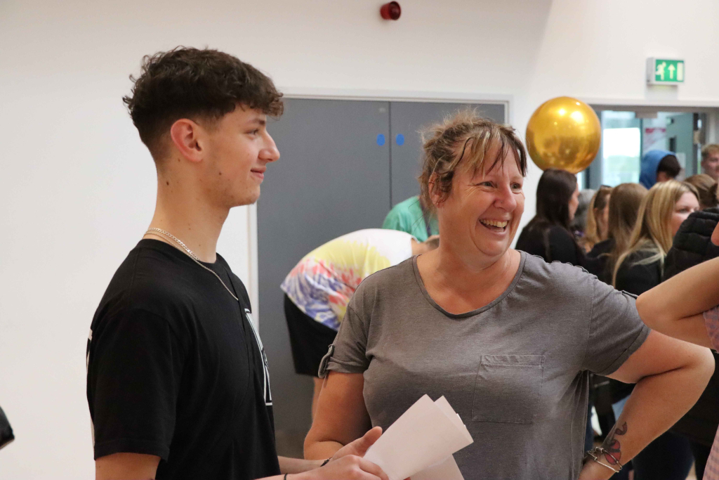 students celebrate gcses