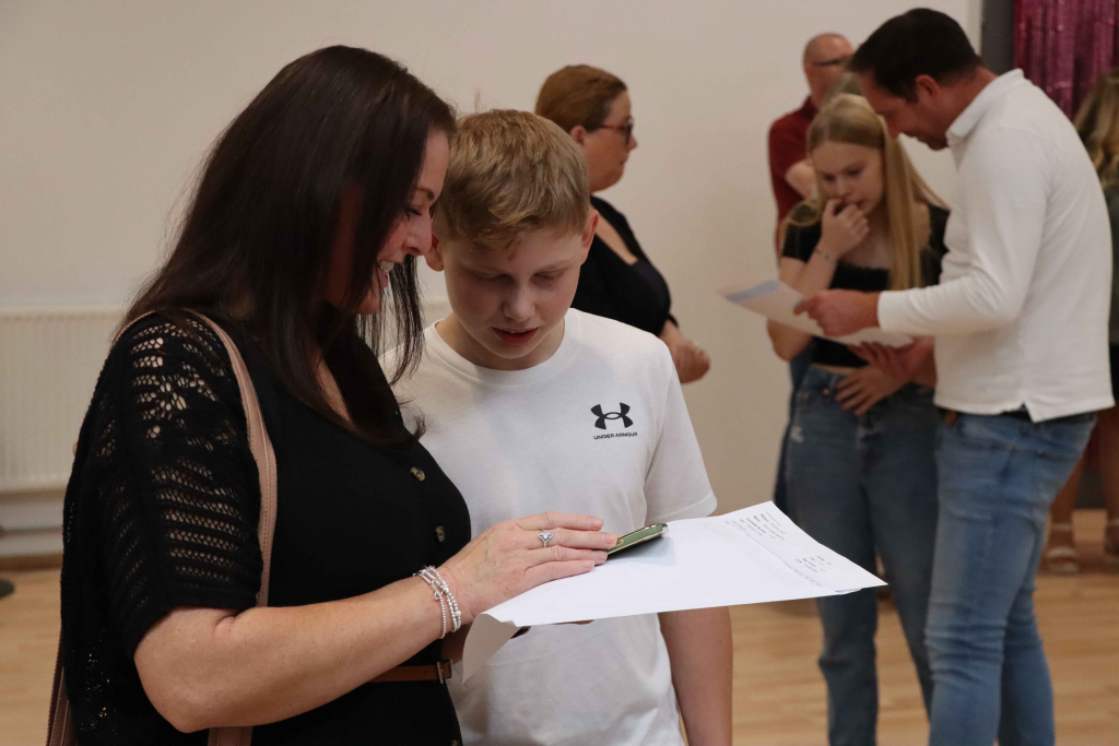 students celebrate gcses