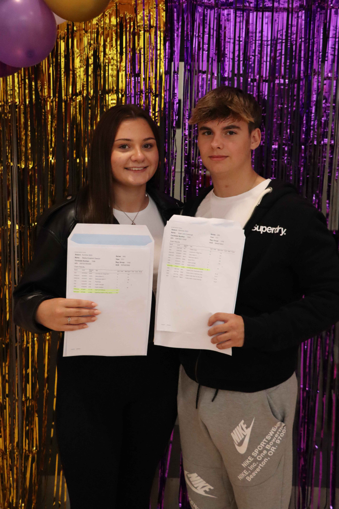 students celebrate gcses