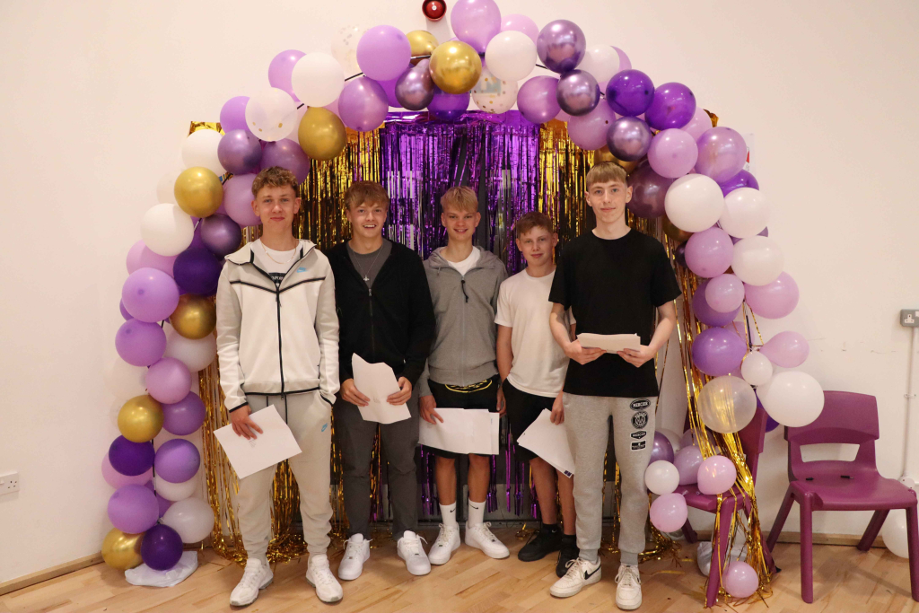 students celebrate gcses