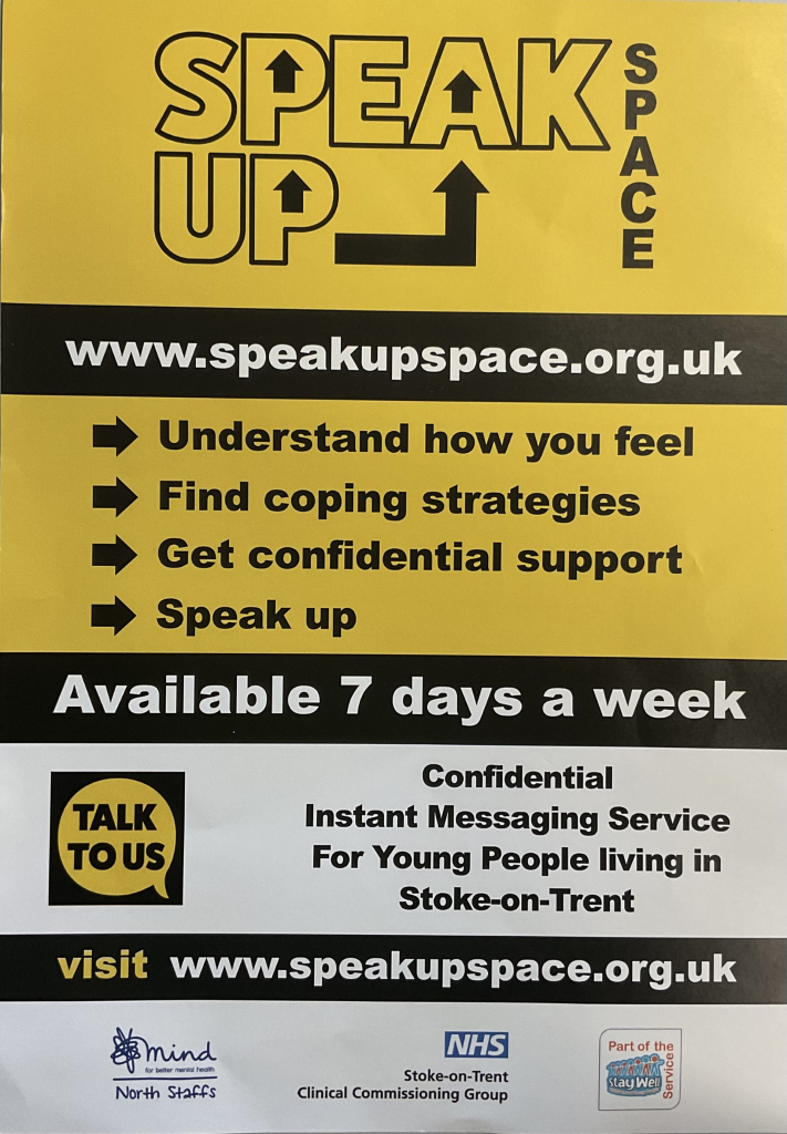 speak up poster