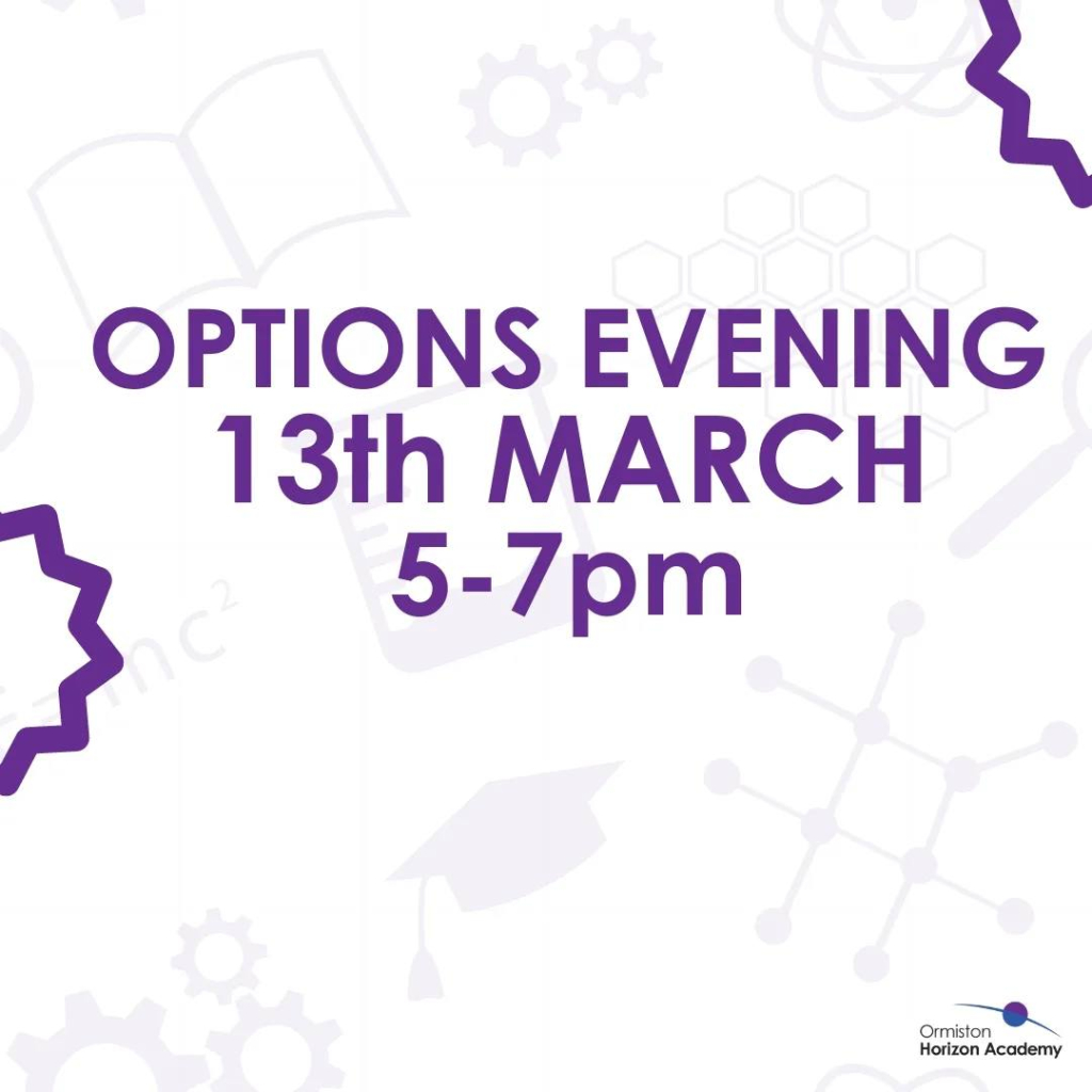 options evening poster