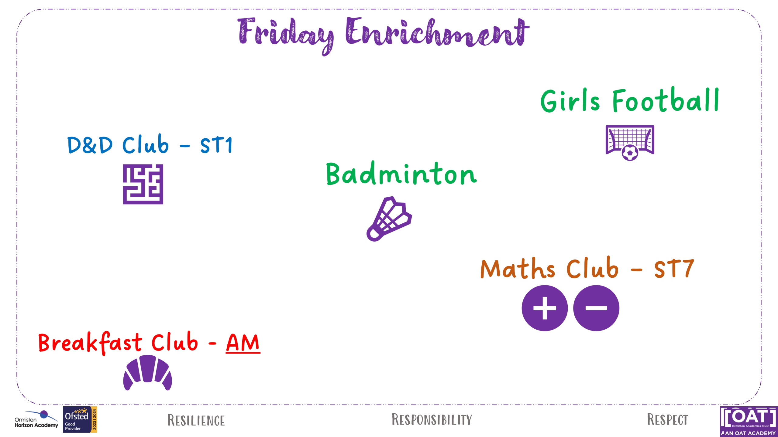 enrichment poster