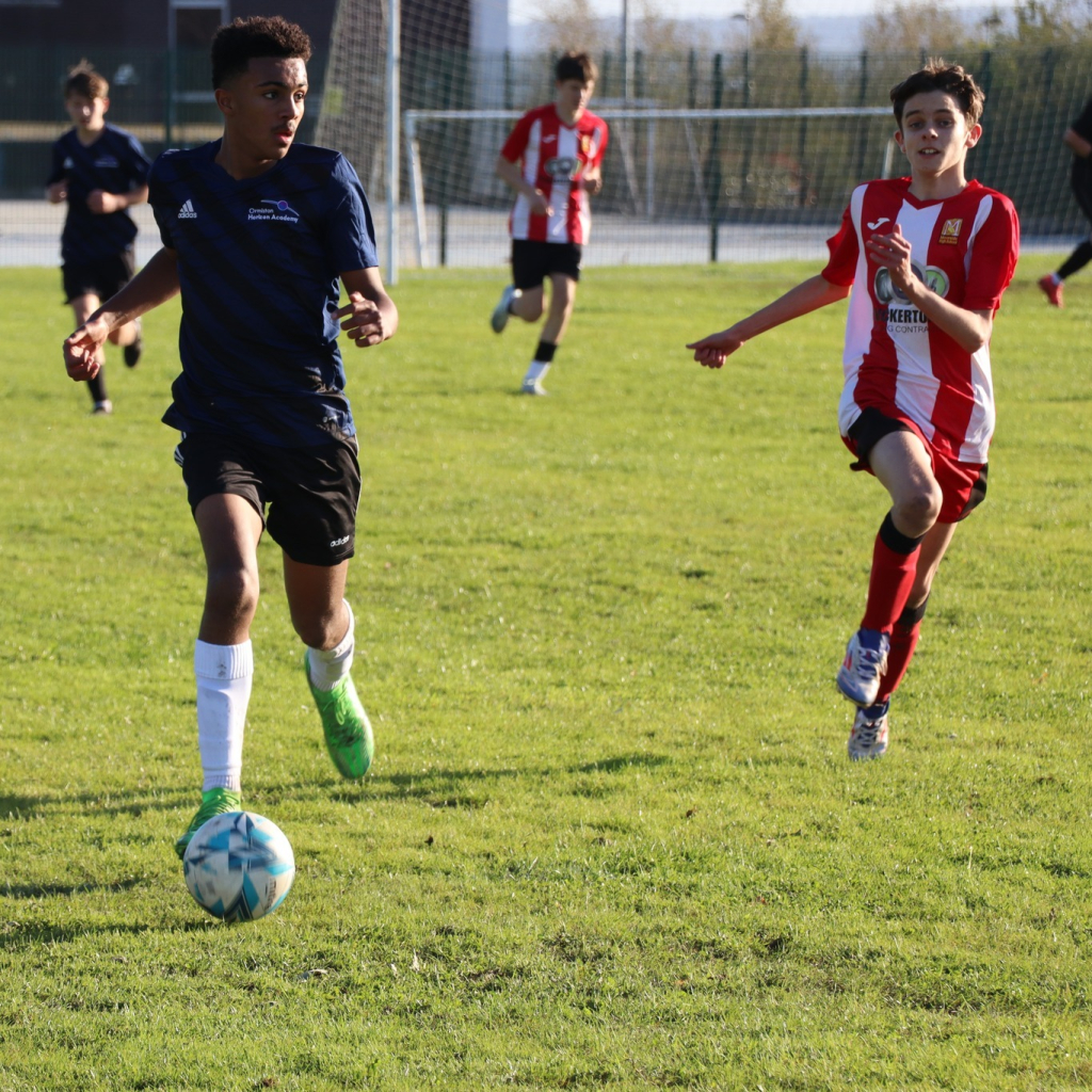 y10 football match