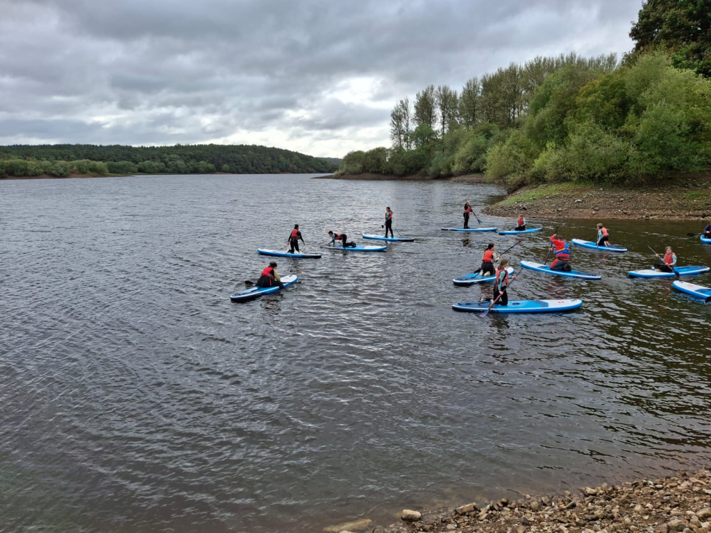 cadets paddleboarding