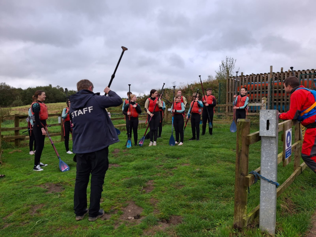 cadets paddleboarding