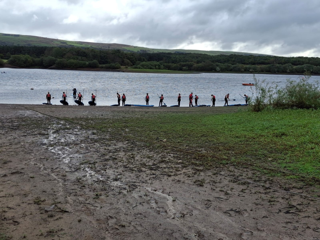 cadets paddleboarding