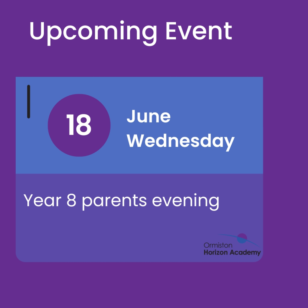 parents evening poster