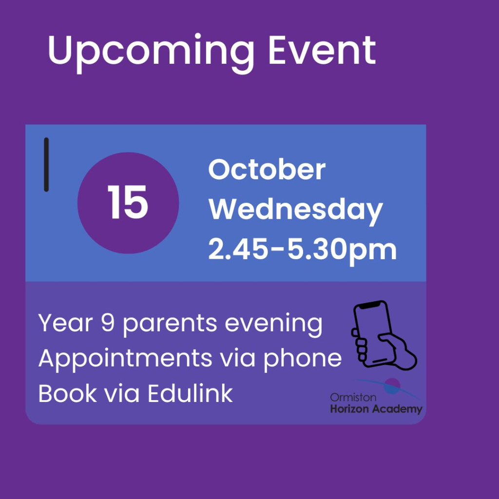 y9 parents evening