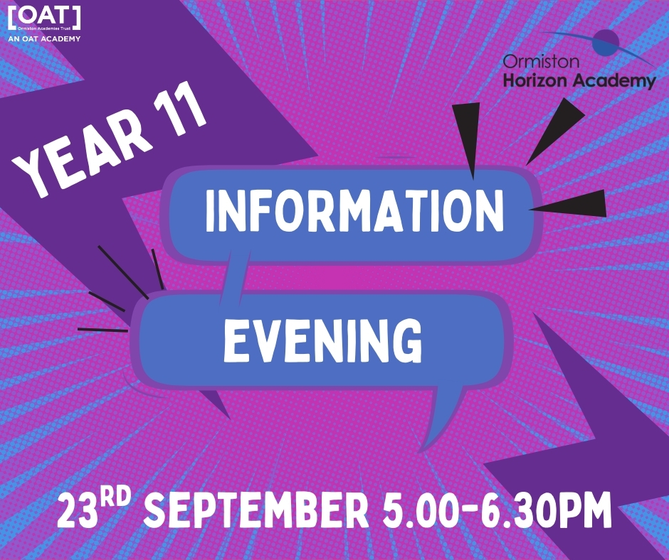 y11 information evening