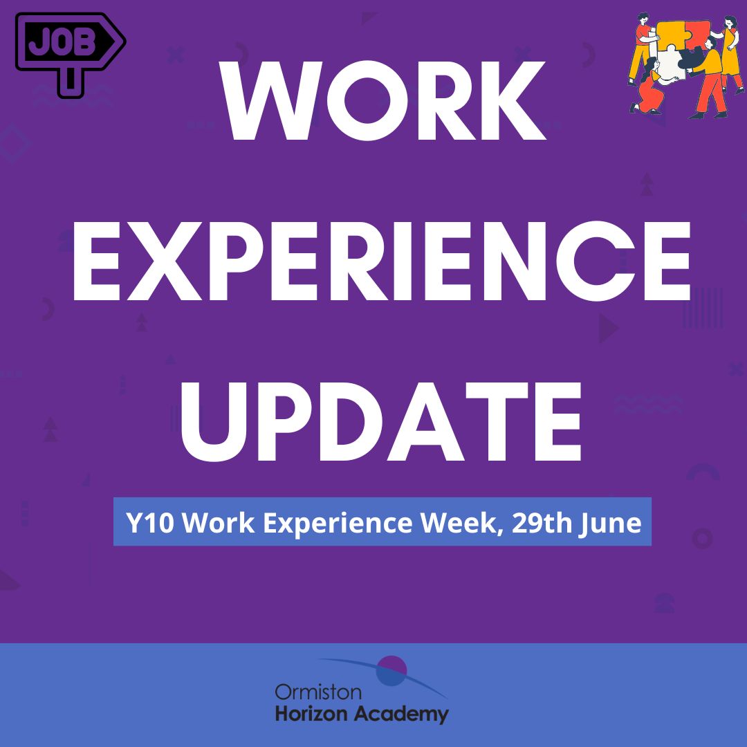 Work experience update