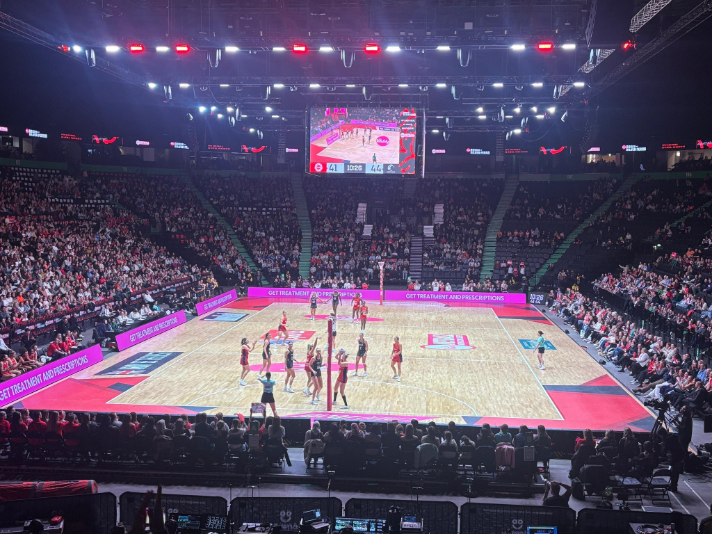 england netball fixture