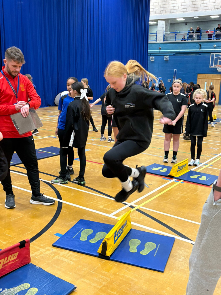 year 7 sportshall athletics