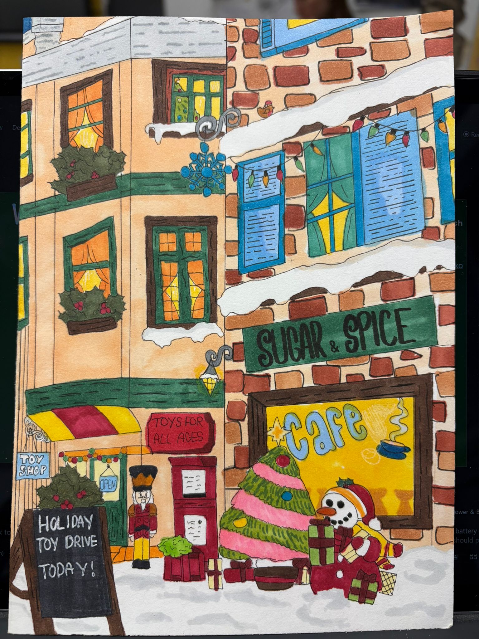 Christmas Art Winners