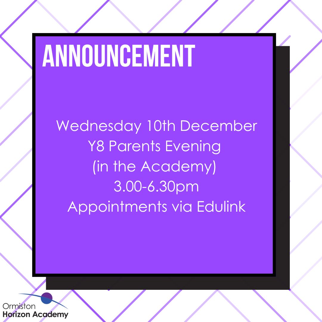 Year 8 Parents Evening