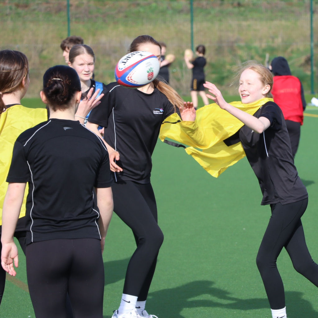 students on rugby tour