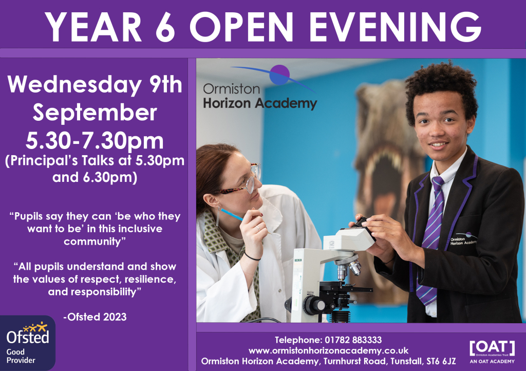 OPEN EVENING FLYER