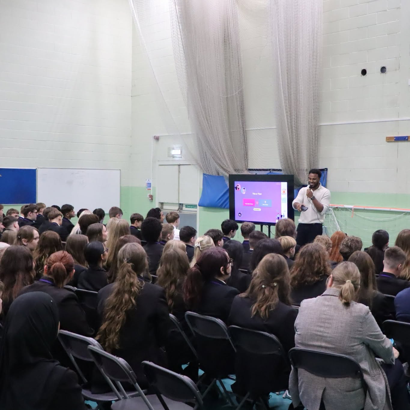 Inspirational talk for Year 11